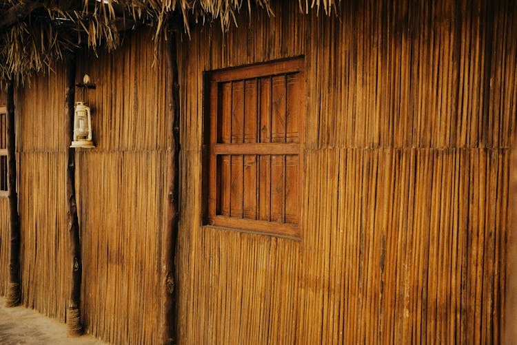 Traditional Rustic Straw House