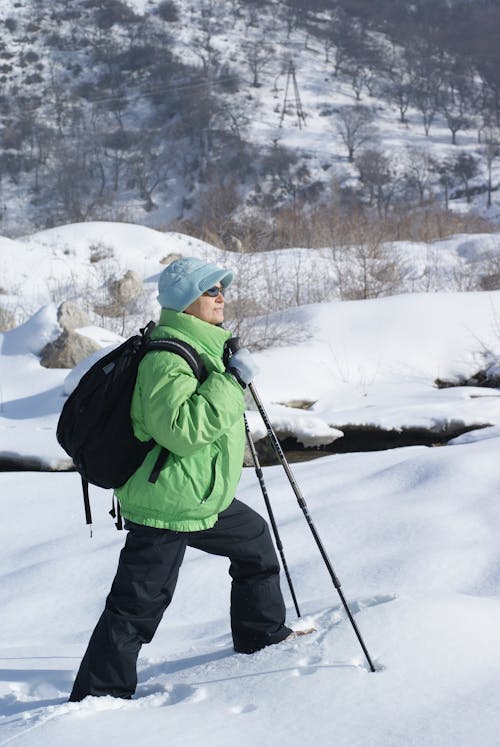 Immagine gratuita di abiti invernali, avventura, avventuriero