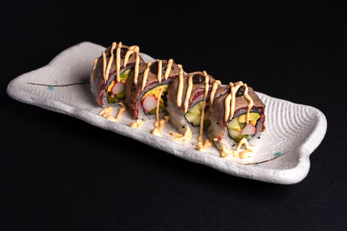 Close Up Photo of Sushi Roll · Free Stock Photo