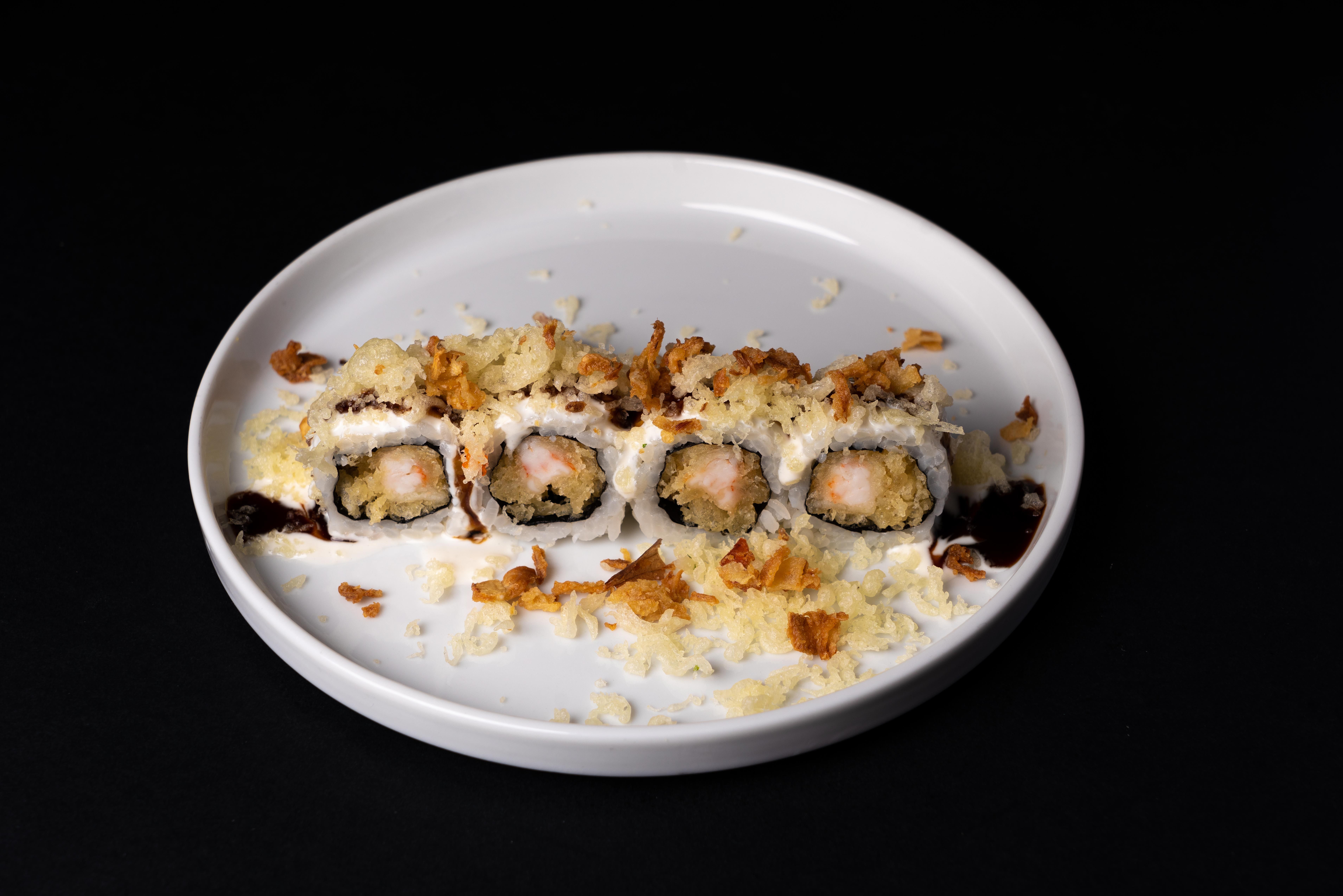 Ginger-Scallion Tempura with Lemon Butter