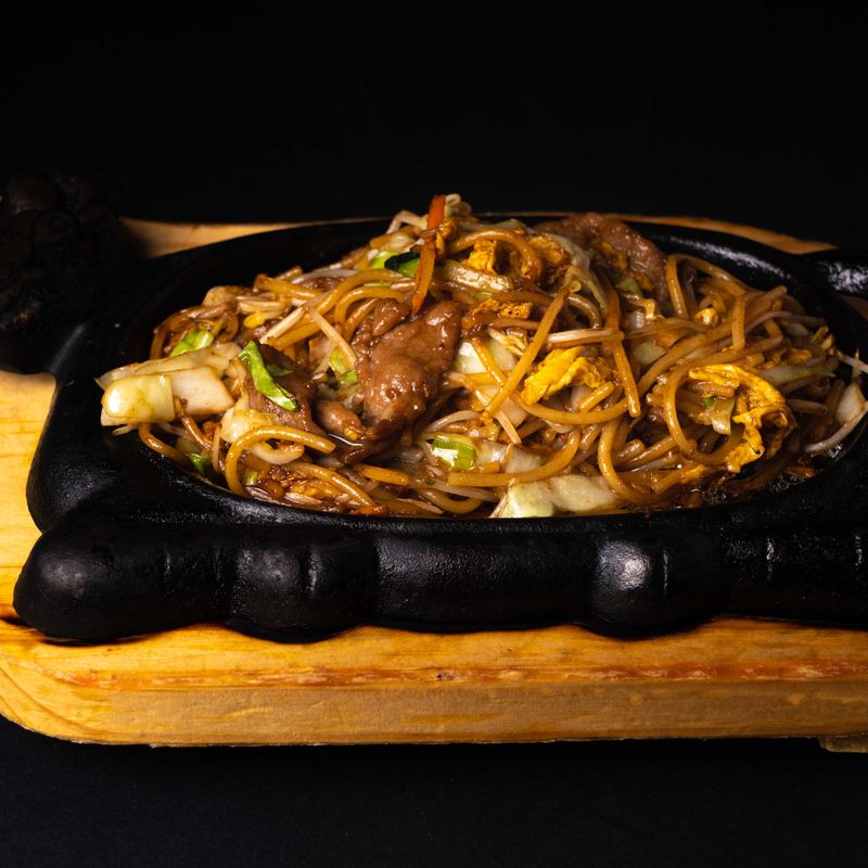 30-Minute Chicken Shawarma Noodle Stir-Fry
