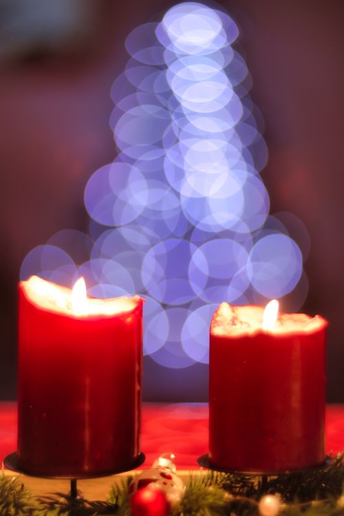 Free stock photo of bokeh background, christmas background, merry christmas Stock Photo