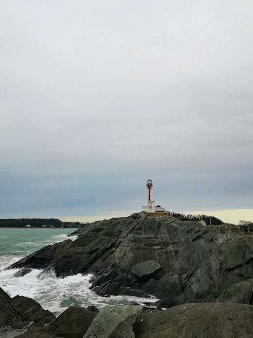 Gratis lagerfoto af atlanterhavet, fyrtårn, nova scotia