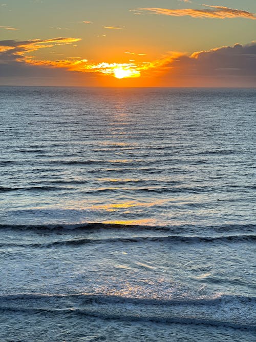 Sea Shore at Sunset