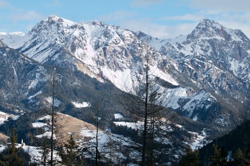 Kostenloses Stock Foto zu alpin, berge, blauer himmel