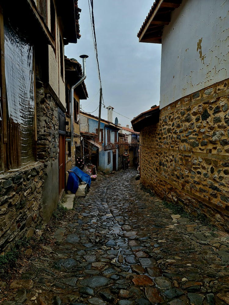 Empty Alley In Town