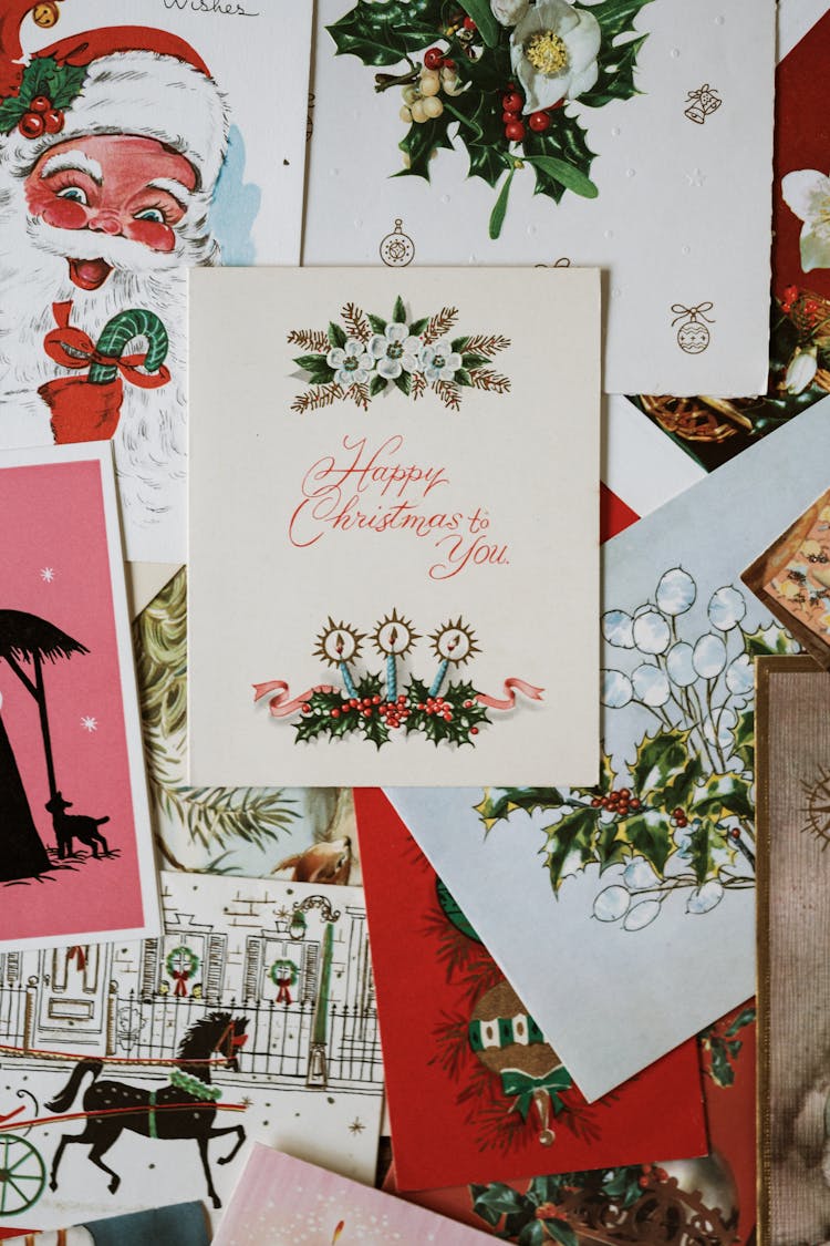 Christmas Cards On The Table