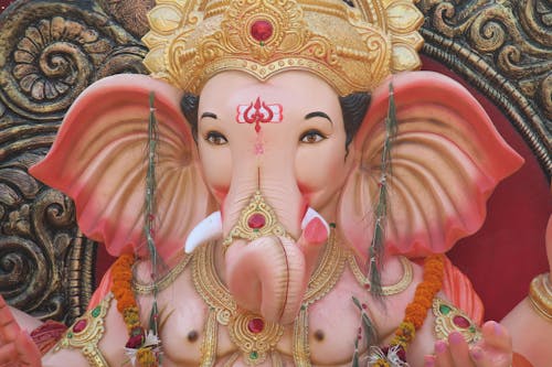 Close Up Photo of a Ganesh Elephant