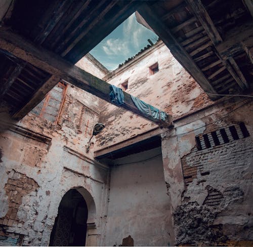 Free stock photo of abandoned building, arabic architecture, brakou