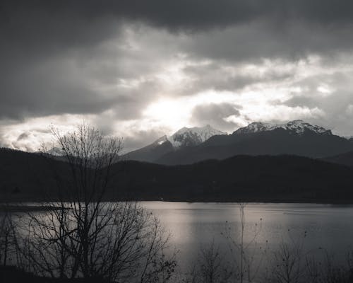 View of a Lake and Mountain