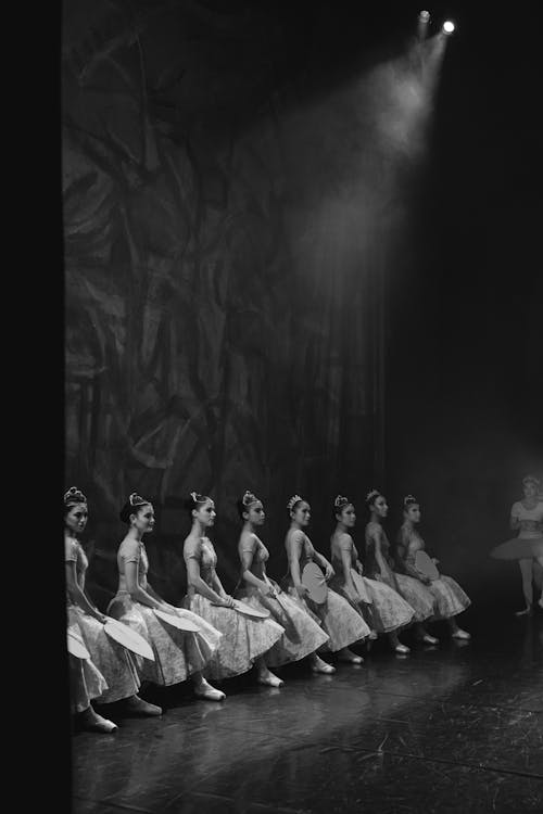 Ballerinas on Theater Stage