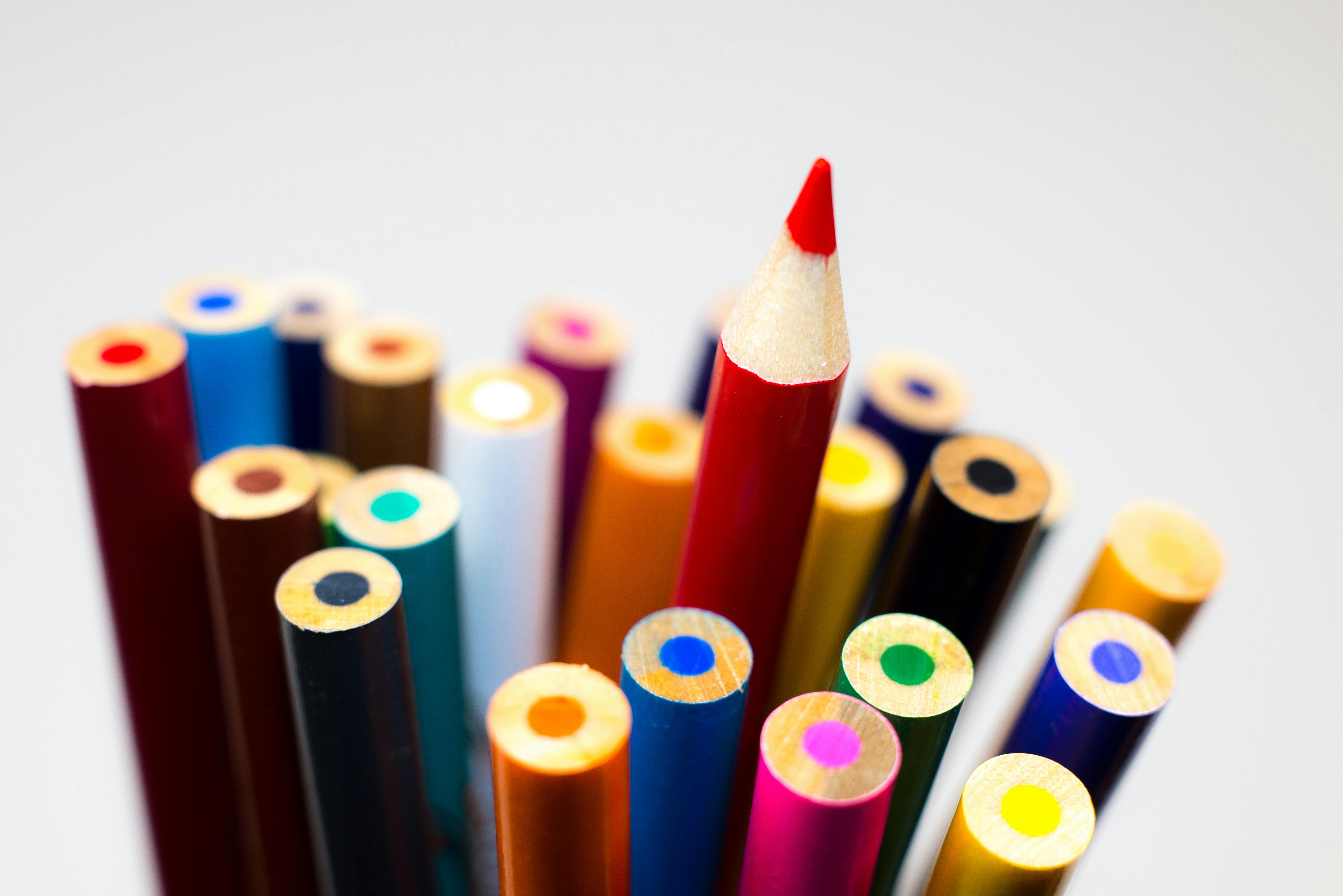 Free stock photo of best, color pencil, colored pencils