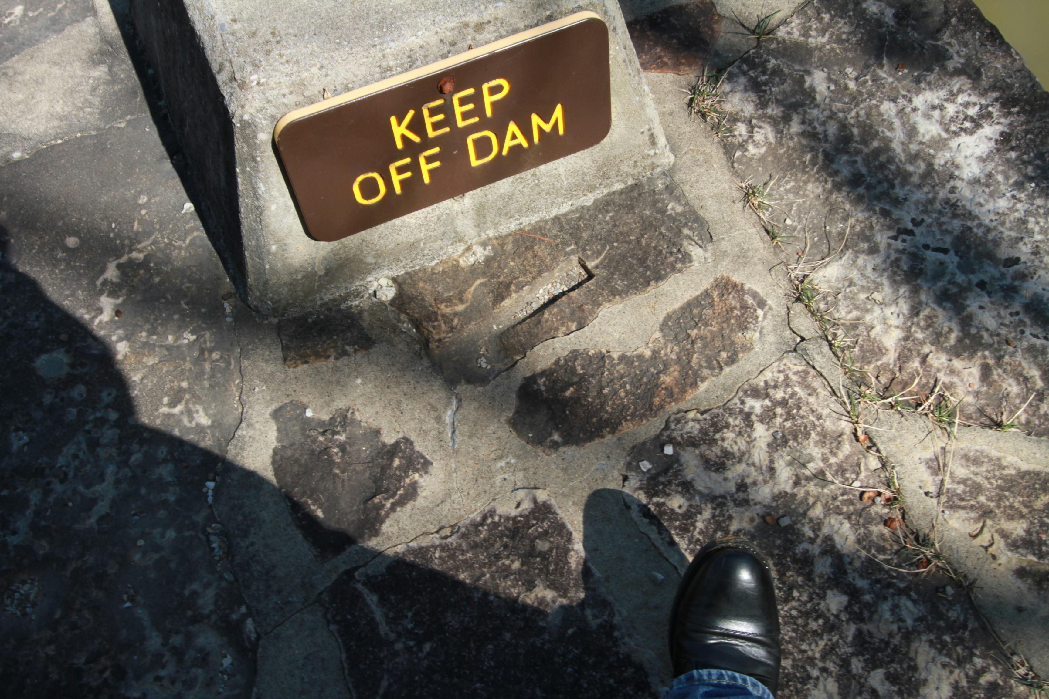 Free stock photo of dam, keep off, keep out