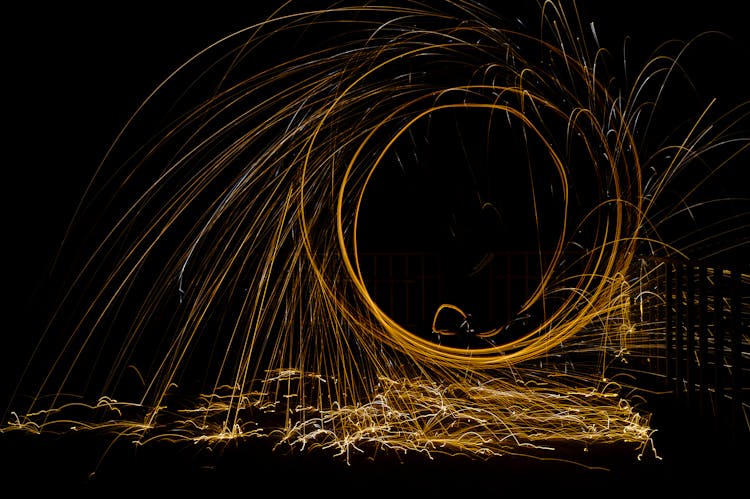 Circle Firework Art