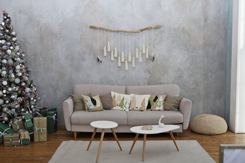Kostenloses Stock Foto zu couch, innenarchitektur, makramee