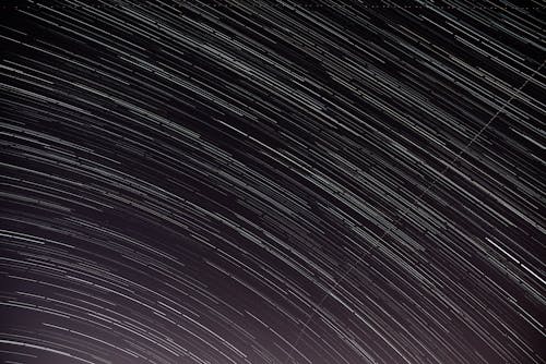 Бесплатное стоковое фото с Астрофотография, вечер, звездный
