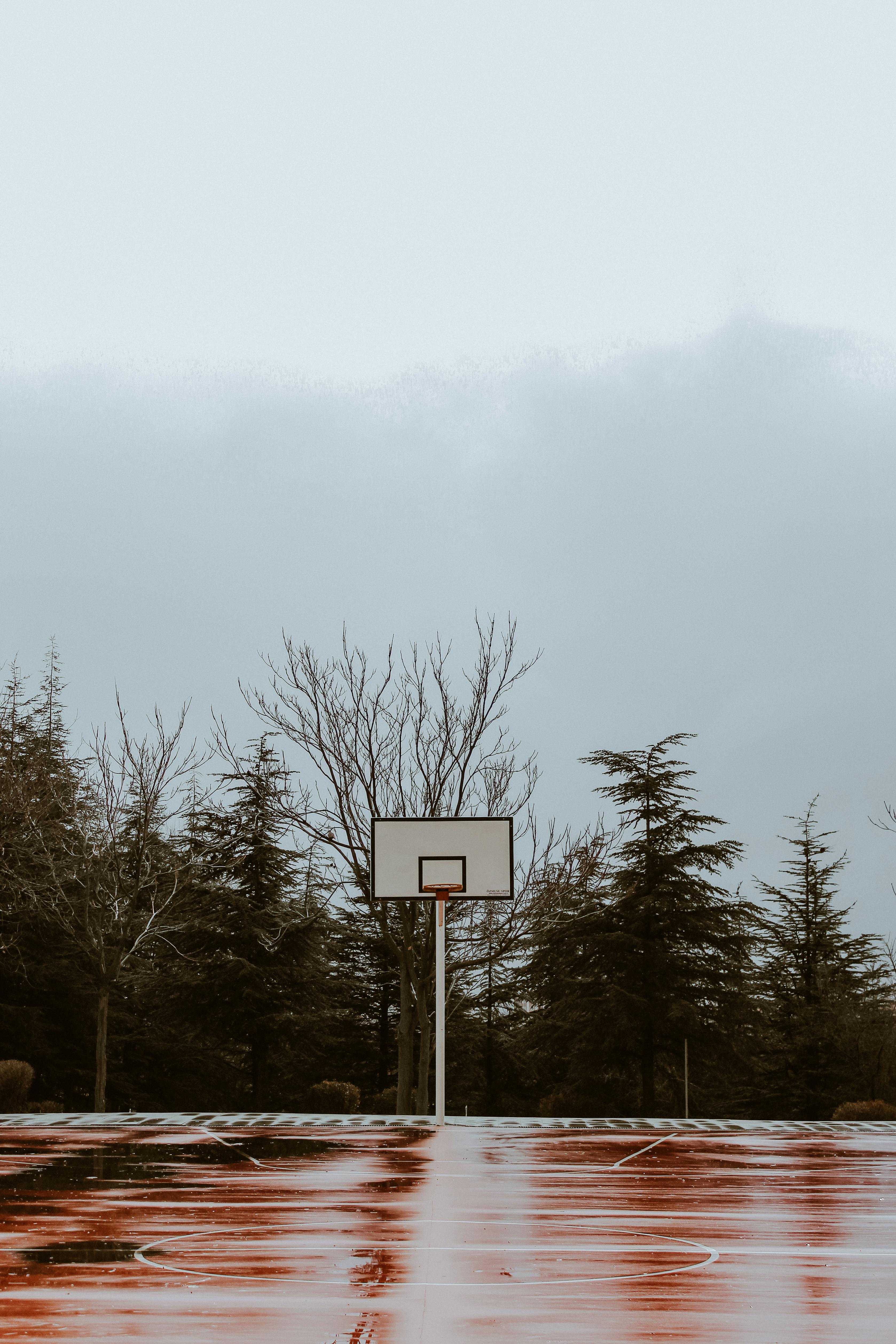 Wet Basketball Court · Free Stock Photo