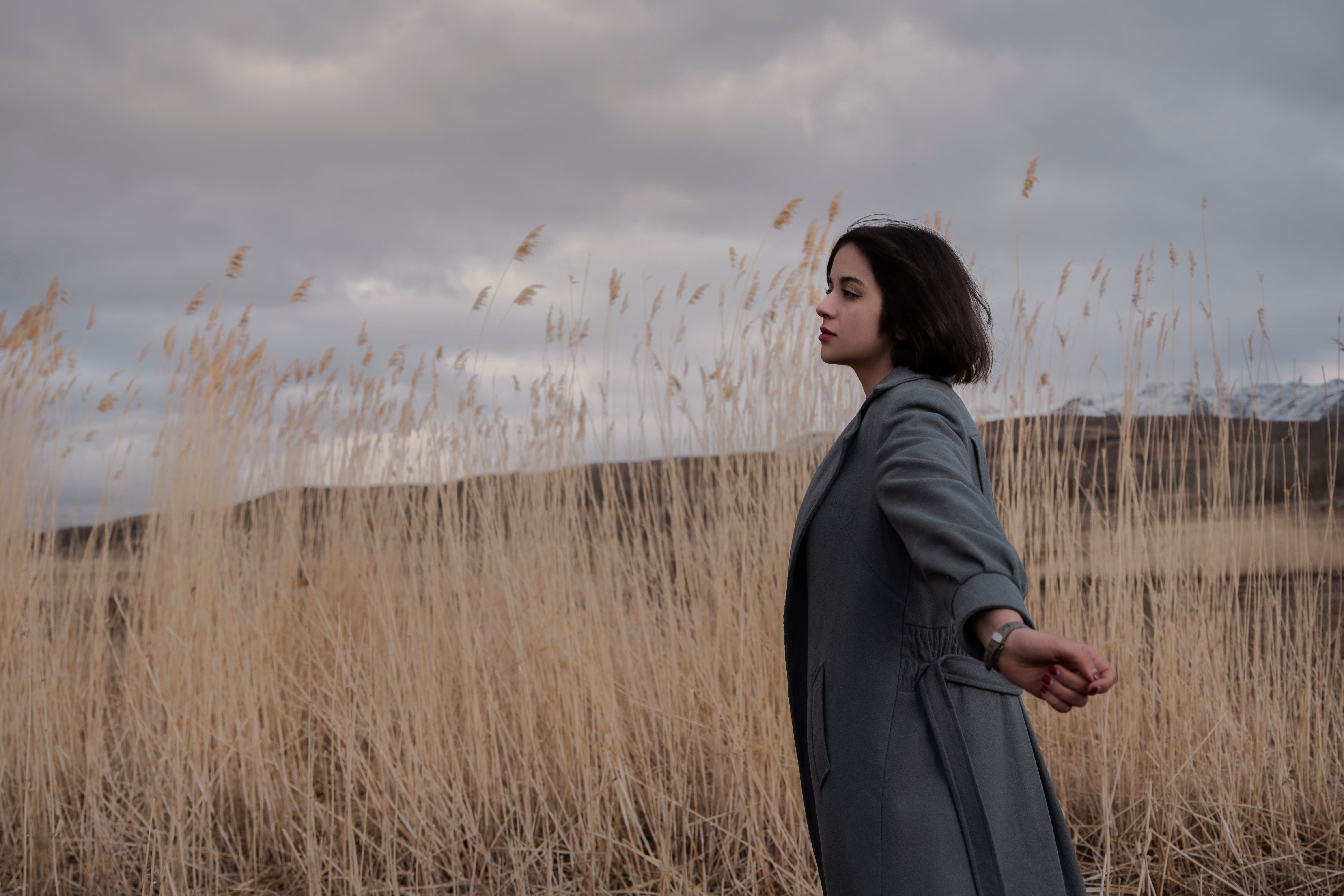 Woman Wearing a Trench Coat · Free Stock Photo
