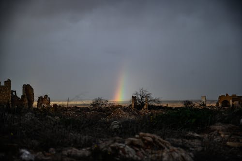 Kostenloses Stock Foto zu bomber, krieg, regenbogen