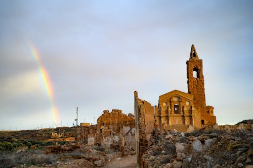 Kostenloses Stock Foto zu alte ruine, geisterstadt, kaputt