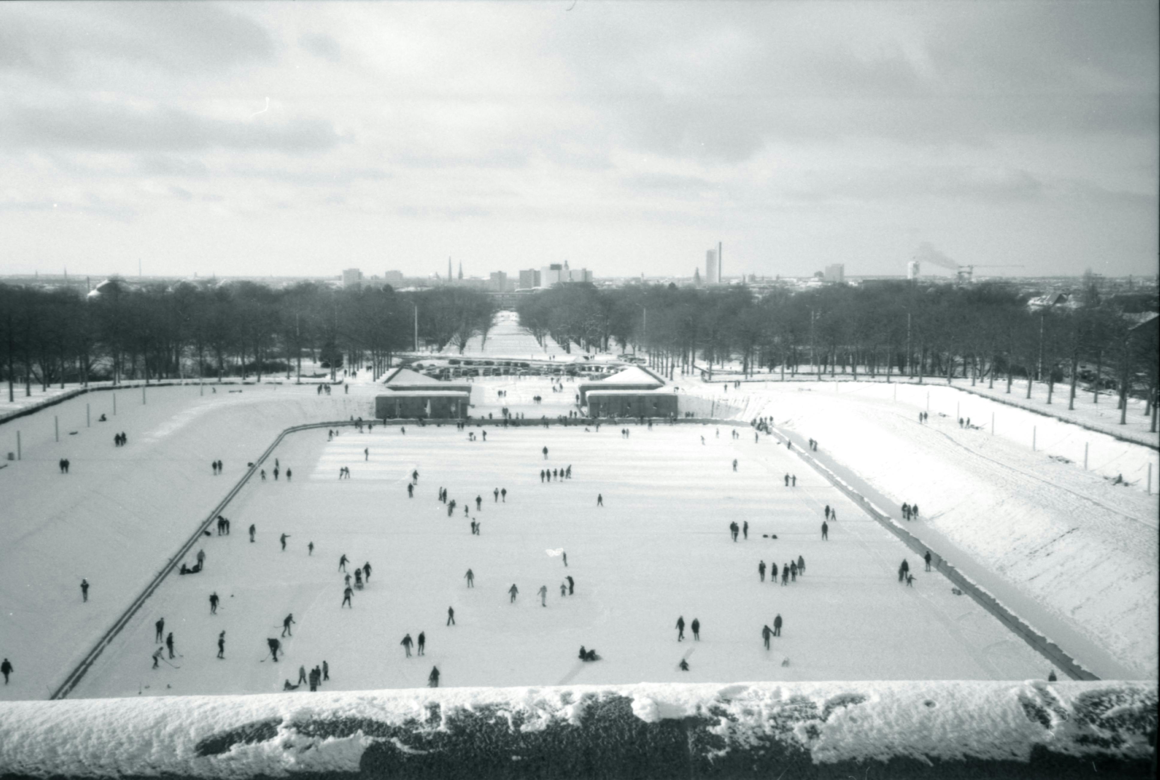 people on ice rink