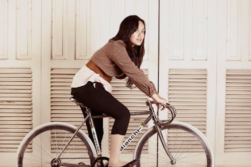 A Woman on a Bicycle 