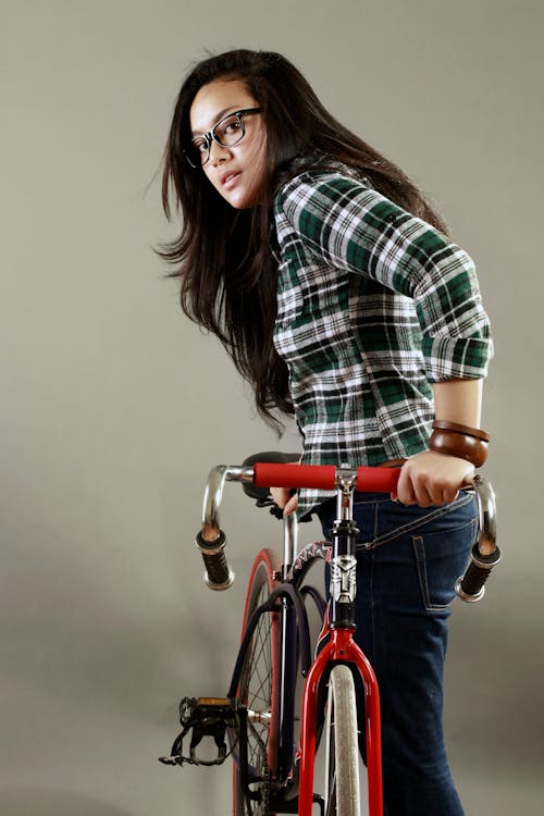 Free stock photo of bike, fashion, girl