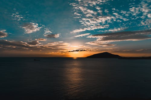 Kostnadsfri bild av bakgrundsbelyst, gryning, hav