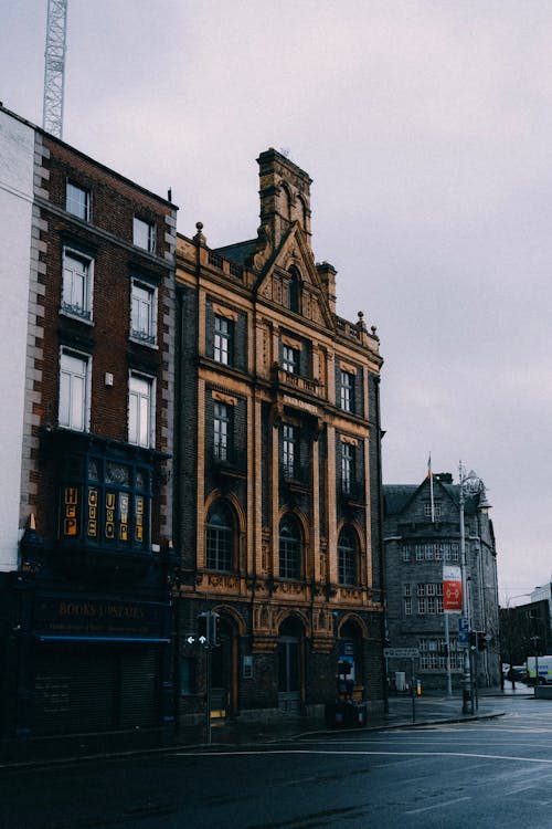 An Architectural Buildings Near the Road