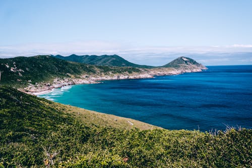 Aerial View Of Coast