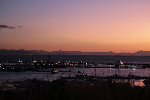 Free stock photo of greece, sunset