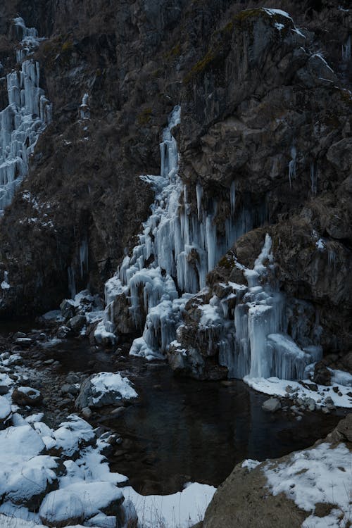Fotos de stock gratuitas de agua, cascadas, congelado