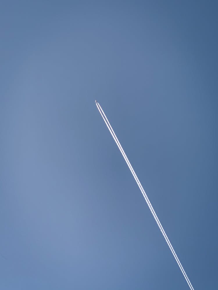 Plane On Sky