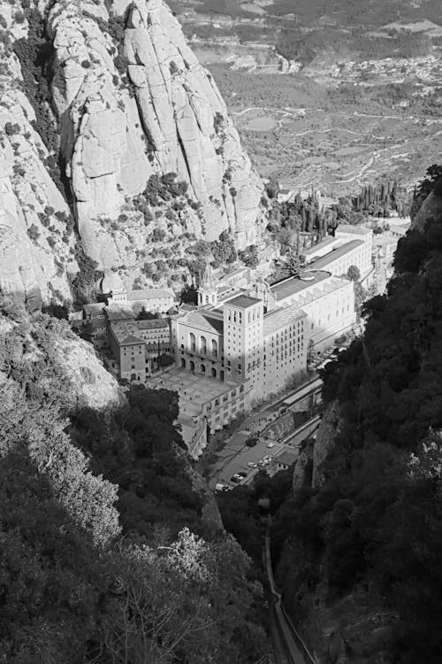 Imagine de stoc gratuită din alb-negru, castel, castele