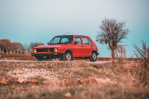 Imagine de stoc gratuită din mașină roșie, parcat, vehicul