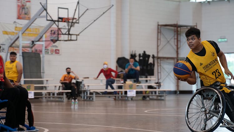 Wheelchair Basketball Game