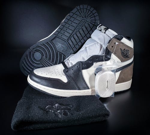 Free Nike Air Jordan Shoes Stock Photo