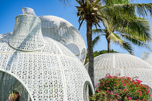 Close-Up Photo of Royal Mansour Spa Outside Roofs