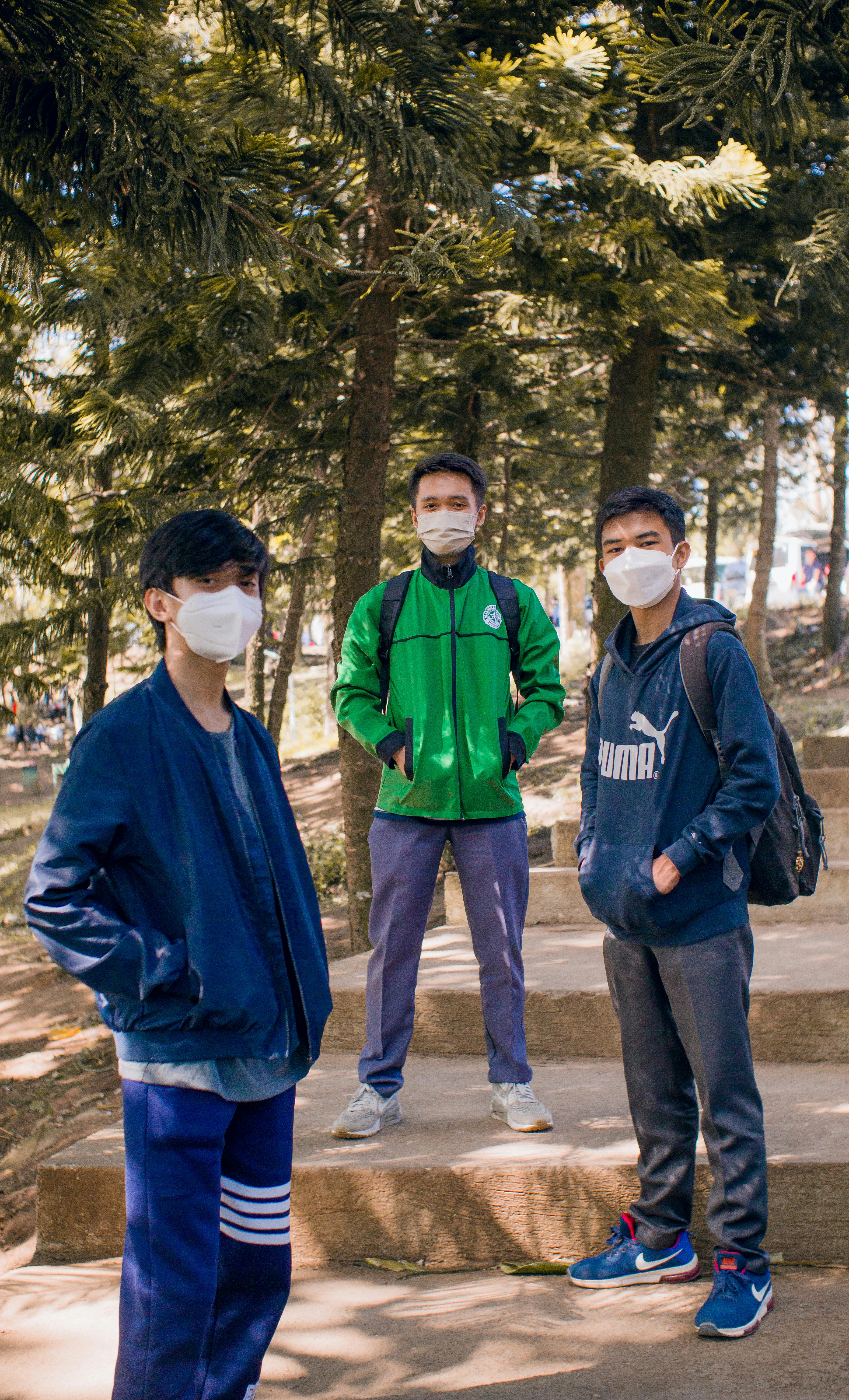 Men Wearing Face Masks · Free Stock Photo