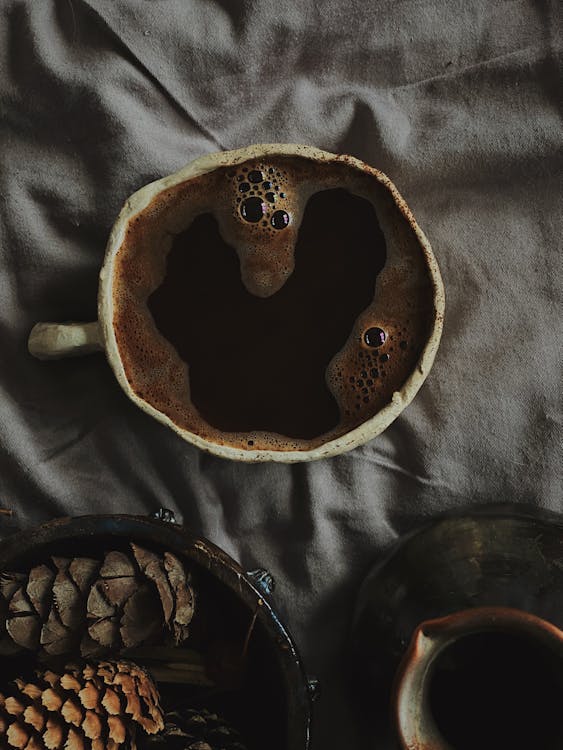 Free Cup of Coffee Stock Photo