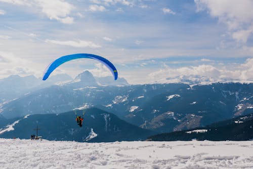Gratis Foto stok gratis lansekap, olahraga, paraglider Foto Stok