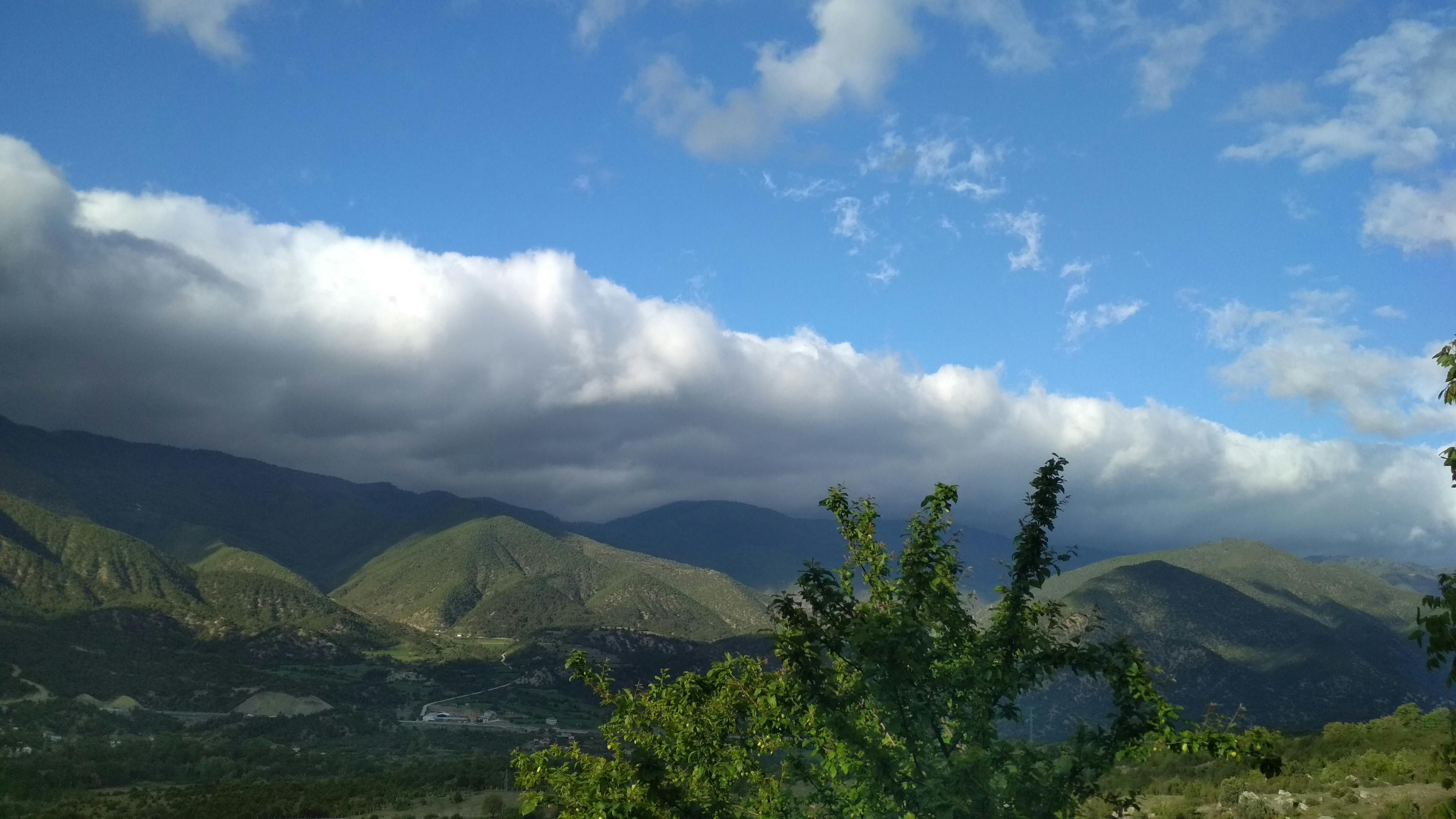 Free stock photo of clouds, mountain, rain