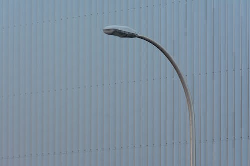 Close-Up Photo of a Street Lamp