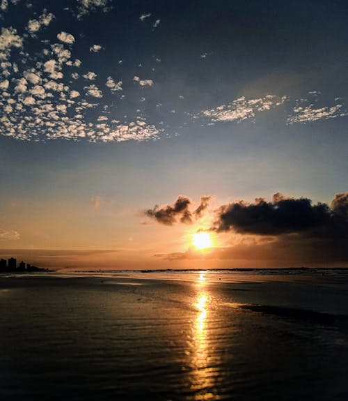бесплатная Бесплатное стоковое фото с восход, живописный вид, закат Стоковое фото