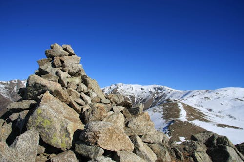 Free stock photo of bluesky, mountains, snow