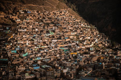 City Neighborhood on Hillside