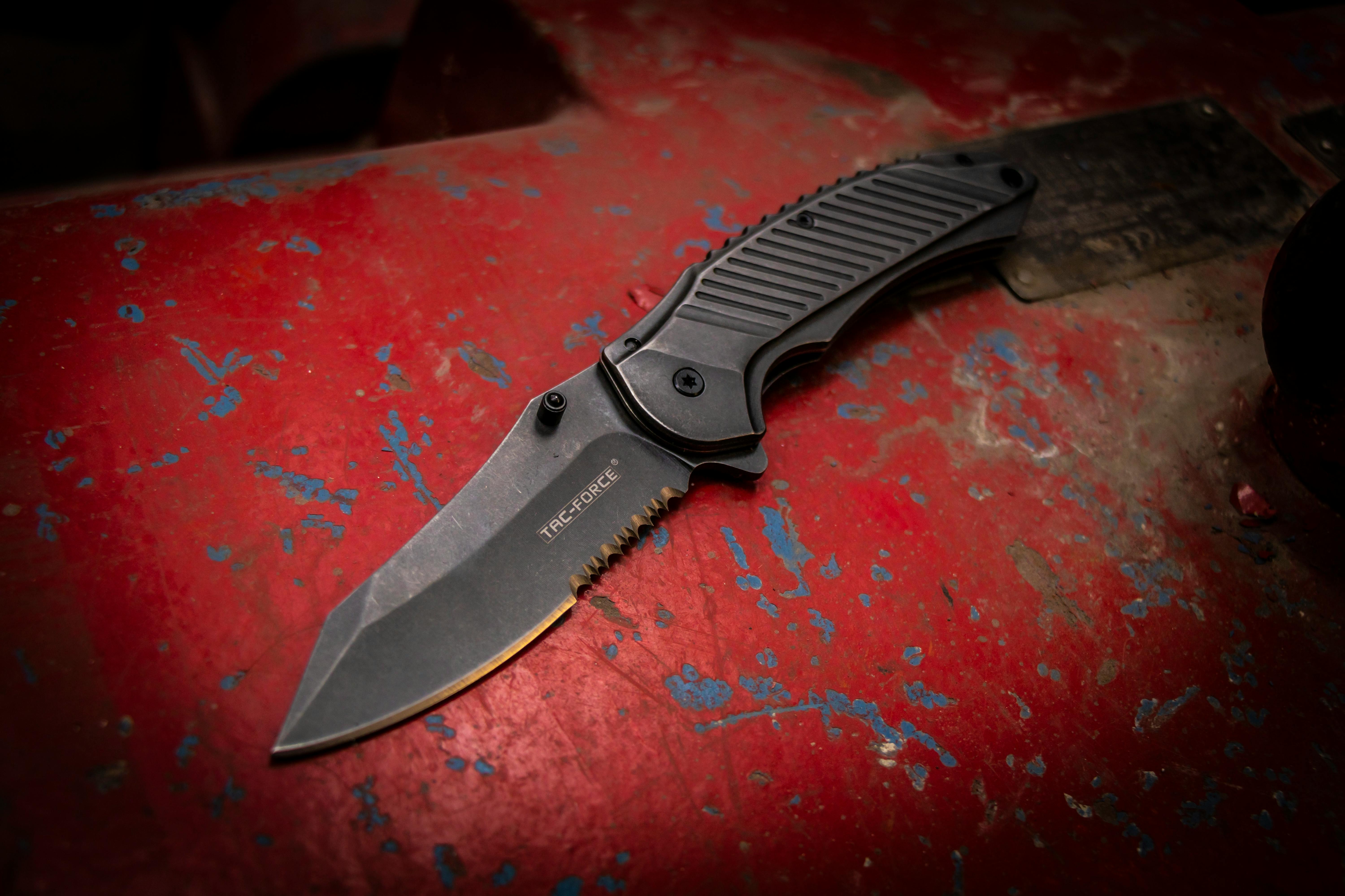 Free stock photo of EDC, gear, tac-force spring assisted pocket knife
