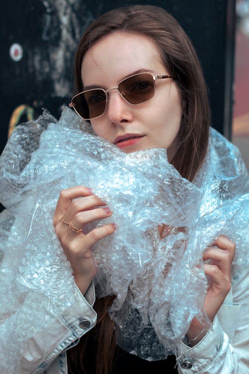 Portrait of Woman Wearing Sunglasses