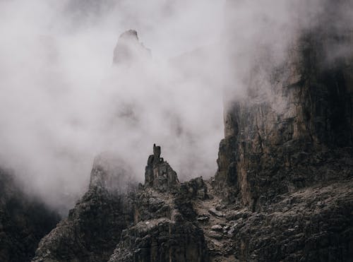 Foto d'estoc gratuïta de boira, erosionat, fons de pantalla