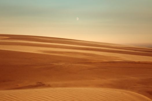 Brown Sand Under Sunny Sky